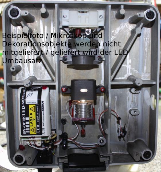 LED Einbau Dialux Leitz Mikroskop LED Einbau Dialux Leitz Mikroskop