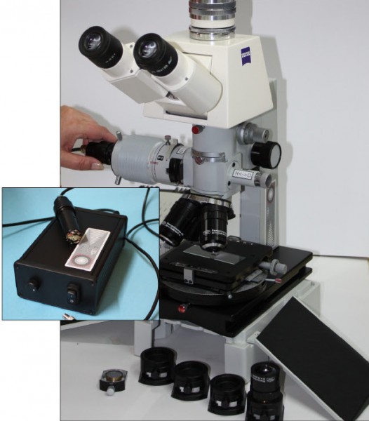 Beispielfoto / Mikroskop und Zubehör nicht im Lieferumfang